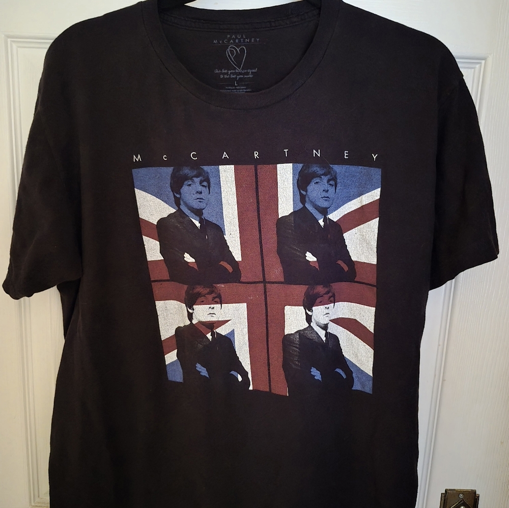 Paul McCartney Beatles 2012 Tour Shirt